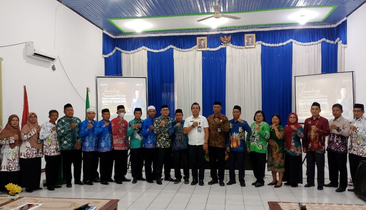 Launching Portal Digital Terpadu, Kakankemenag Barsel Satukan Layanan dalam Satu Akses