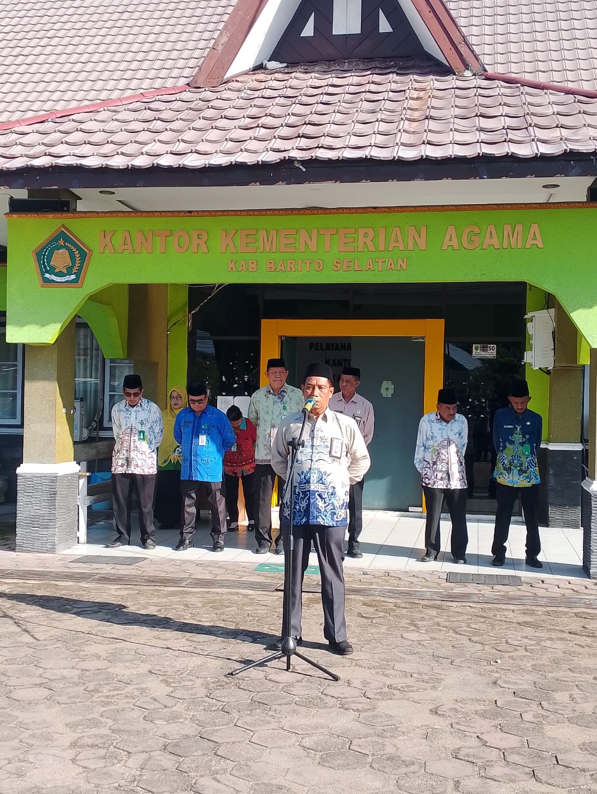 Jaga Marwah Kemenag Dimulai dari Integritas Pegawai, Pesan Kasi Pendis