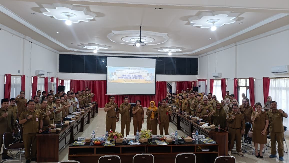 Rakor PUG Barsel, Kasi Pendis Dorong Pembangunan Responsif Gender